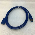 USB 3.0 A Male Plug To Female Socket 1.5M Super Fast Extension Cable Cord High-speed AM/AF Qme Blue