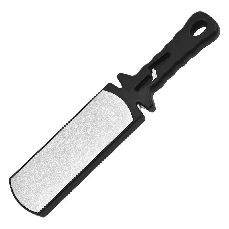 5 In1 Knife Sharpener Diamond Bars 400 1000 Multi-tool Kitchen Knives Qme black 1pc