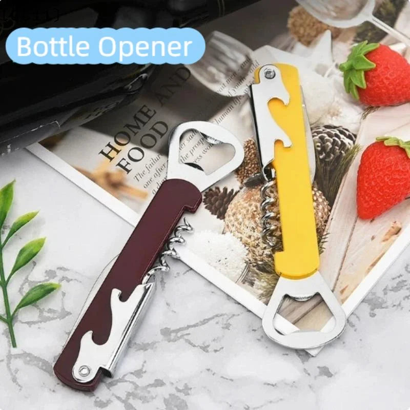 Portable Beer Can Opener Wine Bottle Restaurant Kitchen Tool Birthday Qme