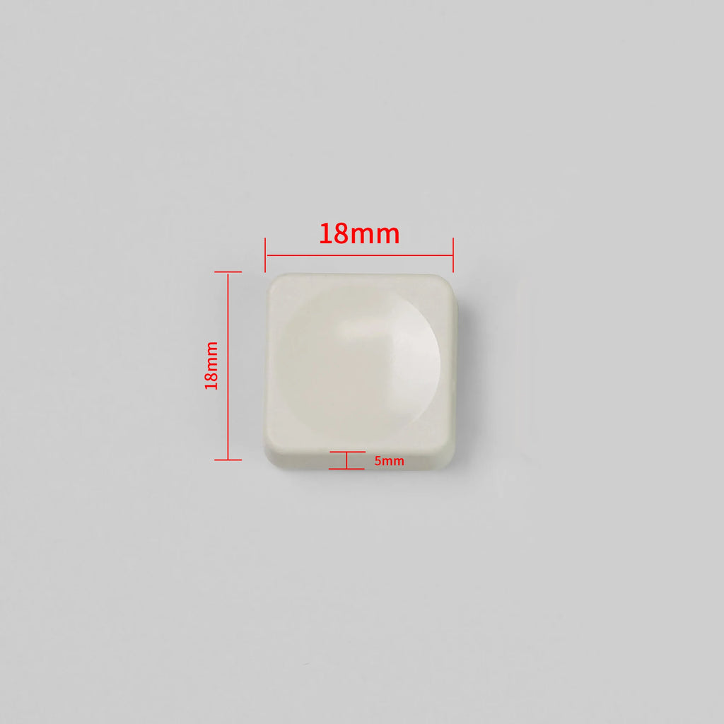 Chosfox 5/10/30/50 PCS CFX Low Profile PBT Keycaps for MX Switch Mechanical Keyboard Ultra Thin White Grey Transparent Keycap Qme