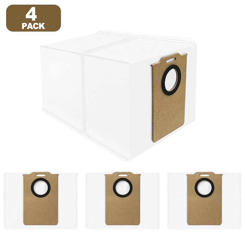 4/10pcs Self-emptying Bags For Ultenic For T20 Pro Robot Vacuum Cleaner Replacement Home Clean Tools Qme 4 PACK