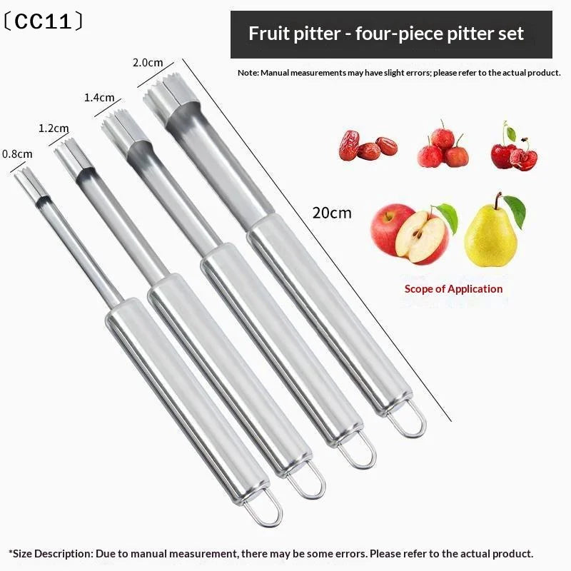 Fruit Core Remover Cutter Kitchen Gadgets Stainles Steel Tool Apples Qme