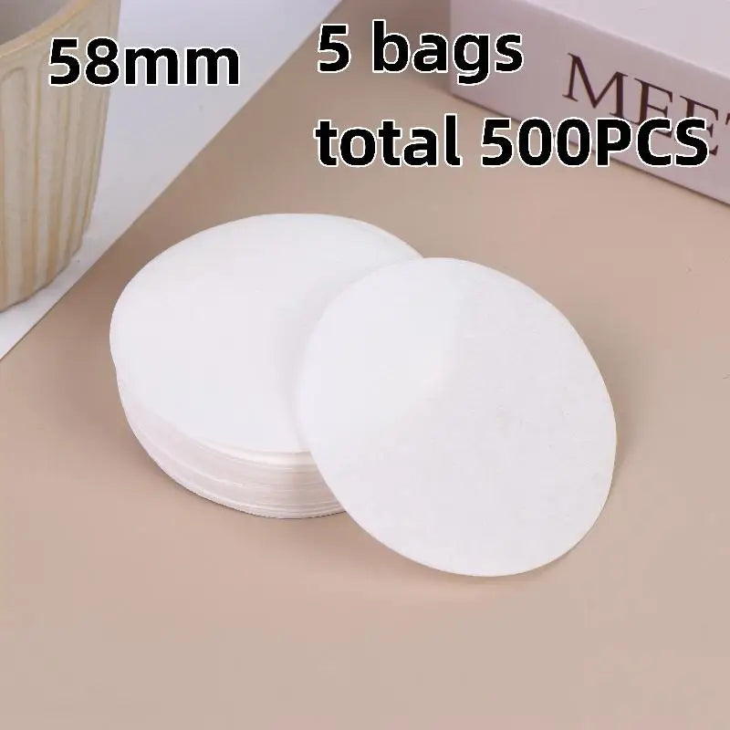 100 Coffee Paper Filter Puck Screen Portafilter Breville Barista 51 Qme 58mm 500pcs