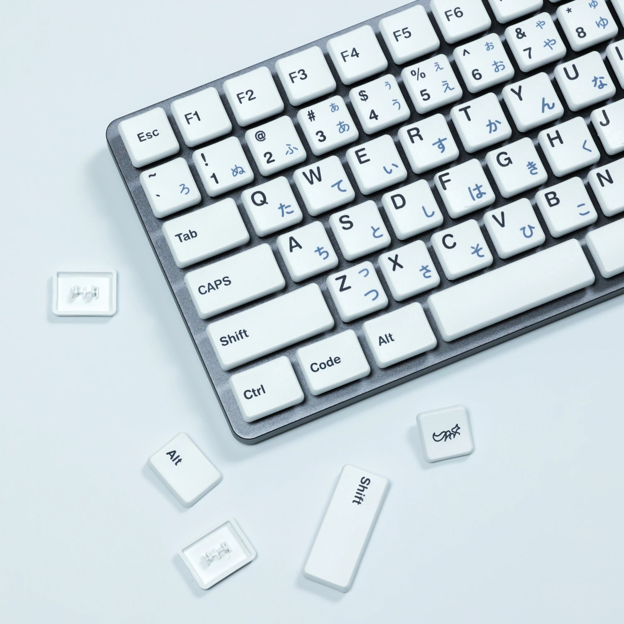 CHOSFOX CFX Low Profile PBT Keycap for Kailh 1350 Choc Low Profile Switch Mechanical Keyboard Ultra Thin English/Japanese Keycap Qme
