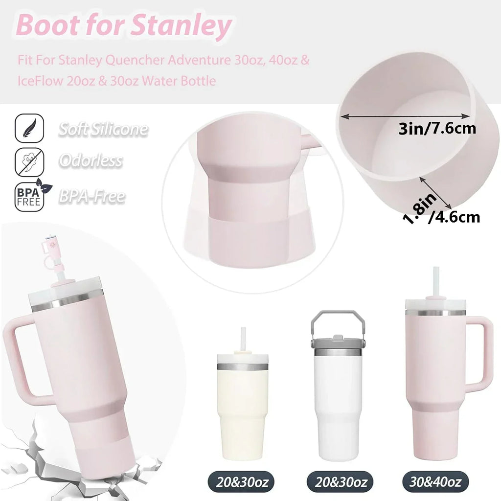 Accessories Silicone Spill Proof Stopper Straw Cover Cap 9- Straws Qme