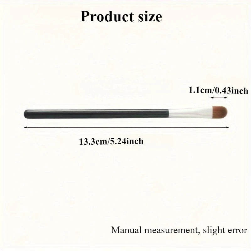 Eyeshadow brushes, mini makeup brushes, flat-head eyeshadow sticks, professional nail art brush sets Qme