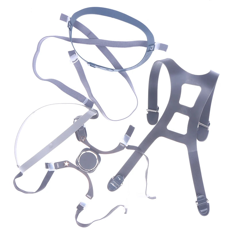 7502/6897/6200 Headband Harness For 6800 Dust Mask Full Face Gas Respirator Replace Accessories For 6700/6800/6900 Mask. Qme