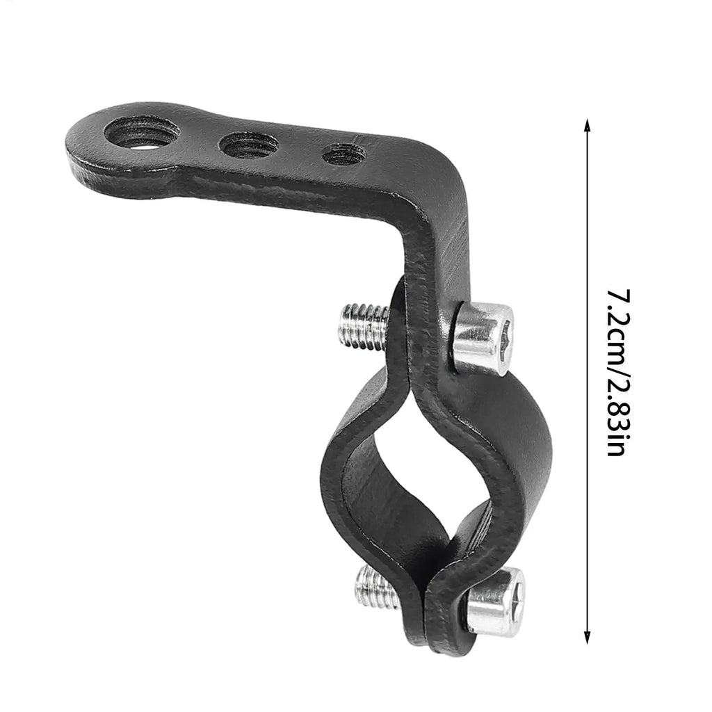 Motorcycle modification extension bracket spotlight fixing pipe clip handlebar extension bracket for Headlight Phone Qme