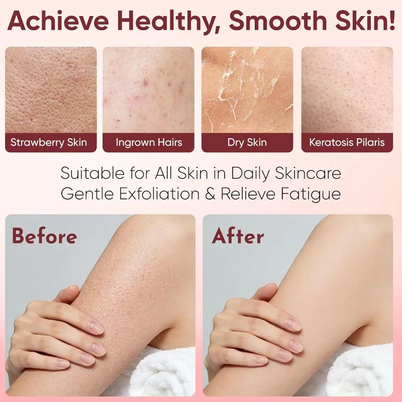 Honeycomb Exfoliating Glove Face Body Deep Cleansing Quick Dry TPU Qme