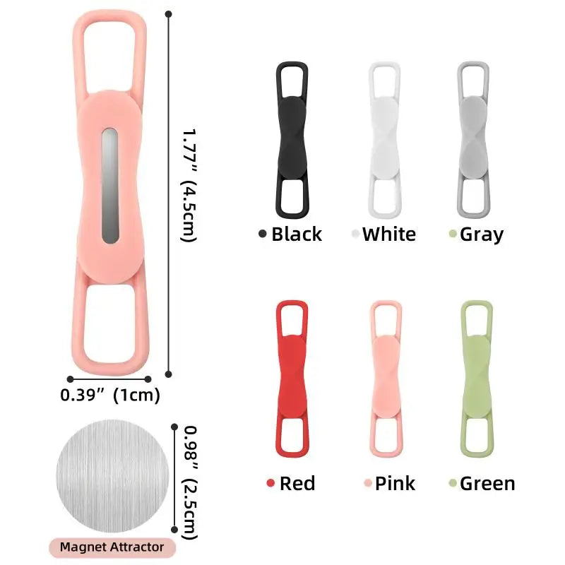 2 3 Magnetic Multifunction Silicone Adjustable Pen Stand Office Qme