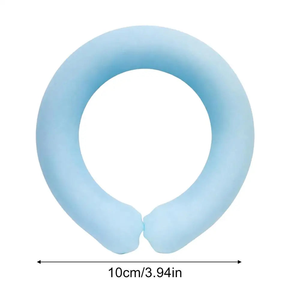 NEW Cooling Bracelet 3.94in Diameter Wearable Wristband Ring Wrist Pack Cooling Bracelet For Summer Outdoor Indoor Work Sports Qme Blue
