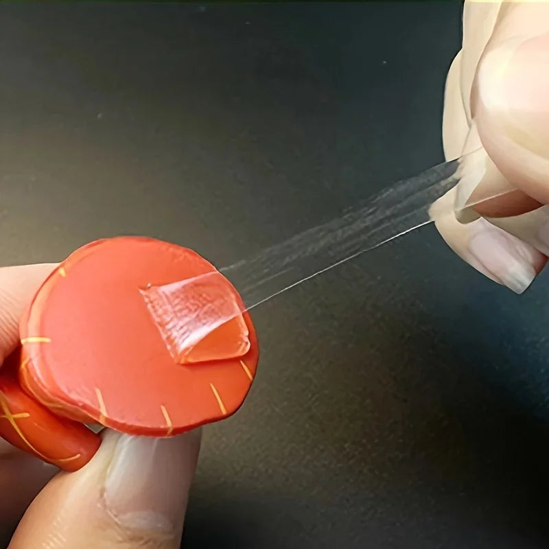 Removable Gel Putty, Clear Putty Sticky Dots for Museum Action Figures, Tacky Sticky Nails for Wall Hanging Qme
