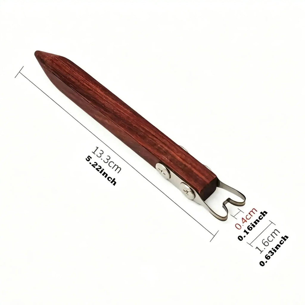 Pottery Foot Ring Tool Handmade Shapers Wood Handle Rim Shape Qme