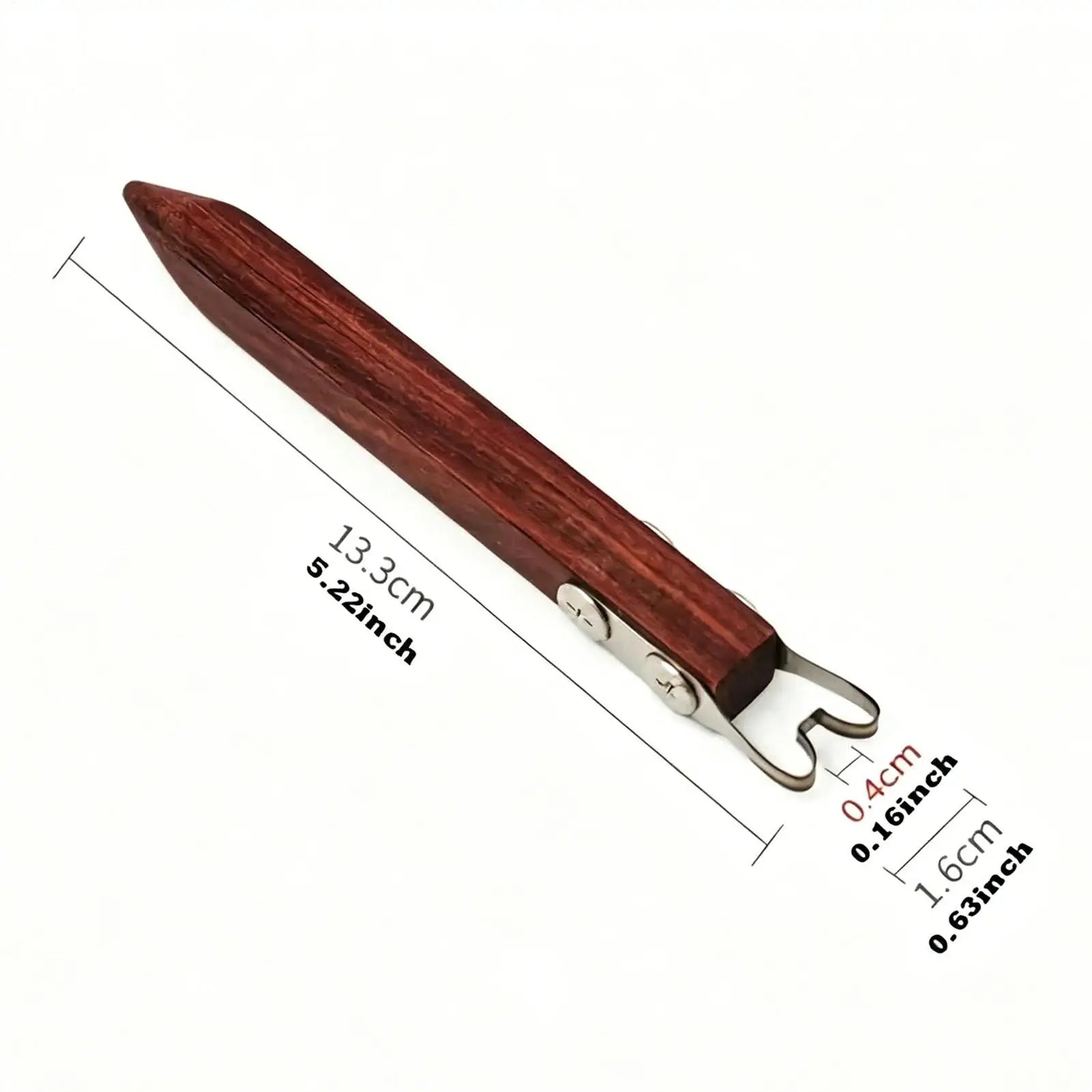Pottery Foot Ring Tool Handmade Shapers Wood Handle Rim Shape Qme