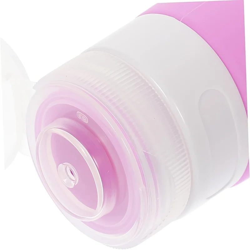 Leak Proof Squeezable Travel Bottles Refillable Containers Shampoo Qme