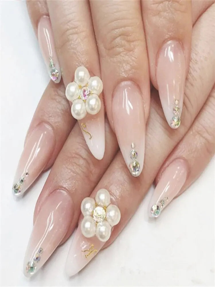 900pcs/ Sheet 3D Pearl Face Jewels Eyeshadow Stickers Self Adhesive Face Body Eyebrow Diamond Nail Stickers Diamond Decoration Qme