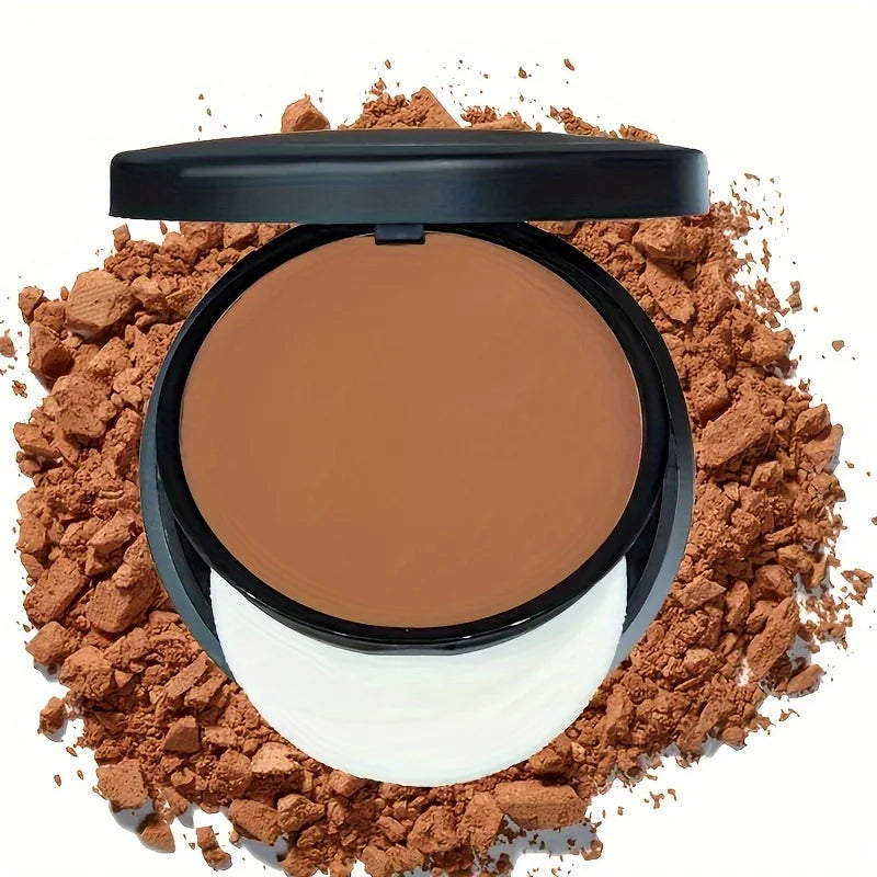 Oil-control Long-lasting Face Concealer Makeup Bronzer Powder Matte Qme