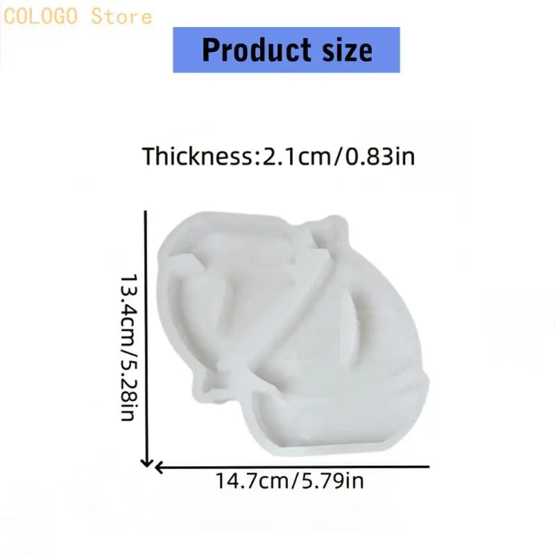 Sailing Ship Silicone Molds Candle Soap Gypsum Decoration Art Craft Qme