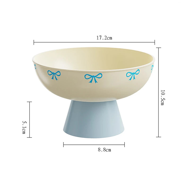 Fruit Plate Living Room Home New Style Dried Fruit Plate Snack Display Plate High Value Coffee Table High-end Drain Tray Qme B
