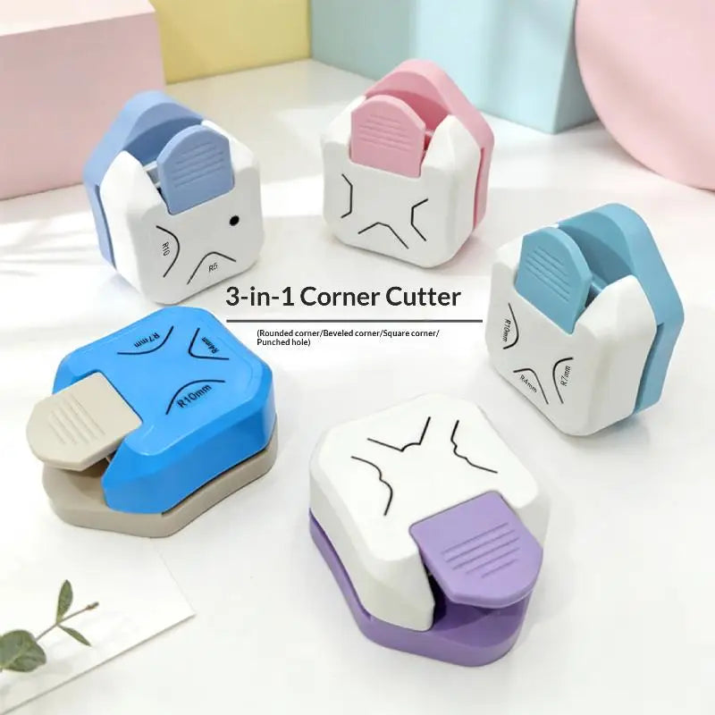 1 Corner Rounder Cutter DIY Scrapbook Card Projects Metal Plastic Qme