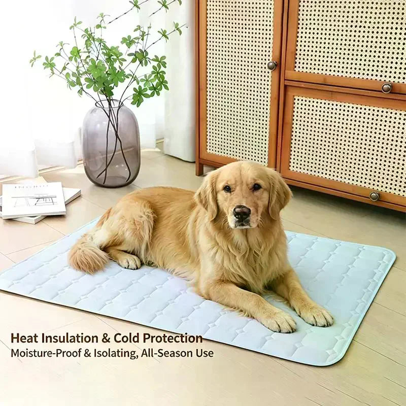 Dog Mat Summer Pet Cold Bed Extra Large For Small Big Dogs Pet Accessories Cat Durable Blanket Sofa Cat Ice Pad Blanket Qme