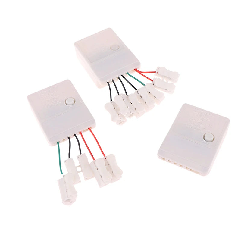 LED String 2 4 Way 8 Modes Lights Twinkle EK-04 Dimmer Flexible Strip Qme