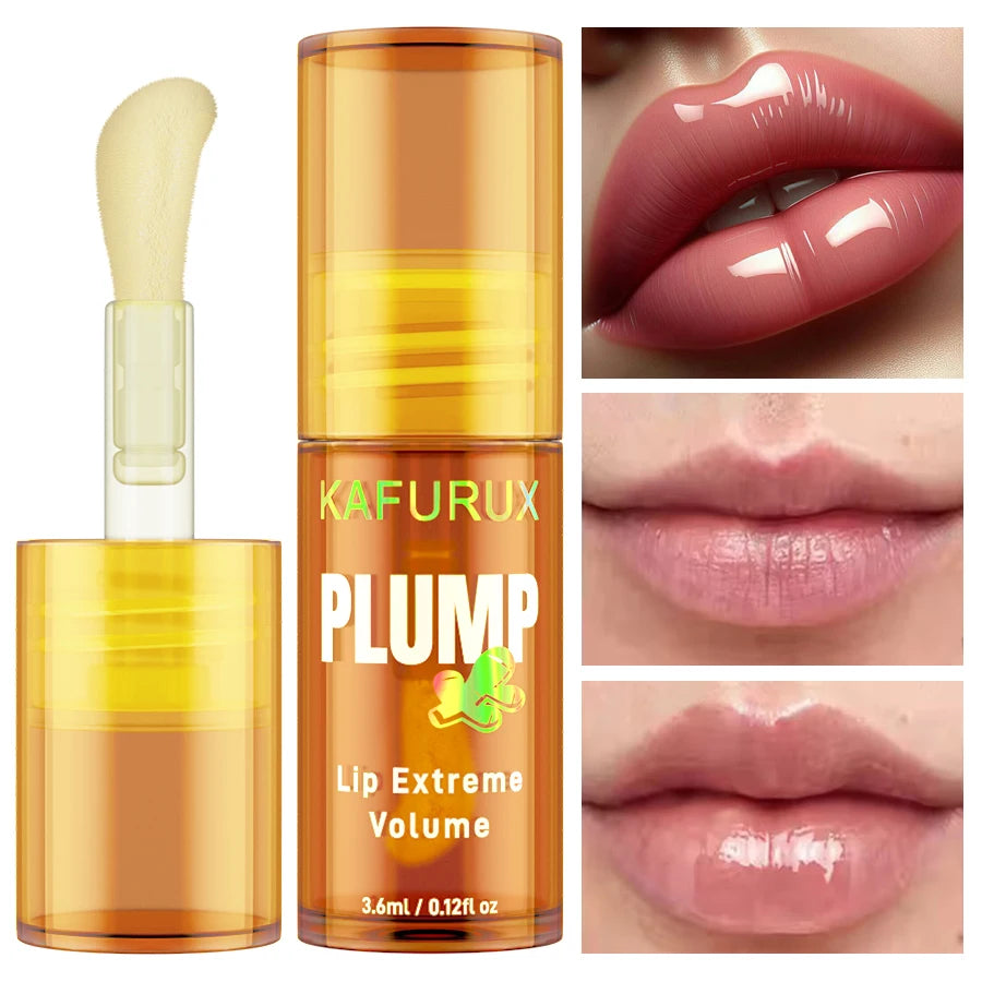 Sexy Lip Plump Long Lasting Oil Moisturizing Gloss Serum Instant Qme