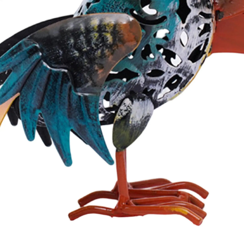 Outdoor Bird Decor Animal Yard Decorations Funny Big Eyes Mouth Qme