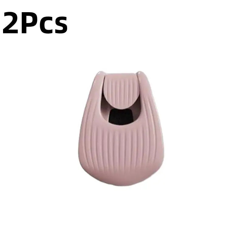 2 4 Fishing Rod Holder Fixer Clip Pole Compact Design Qme 2Pcs Pink