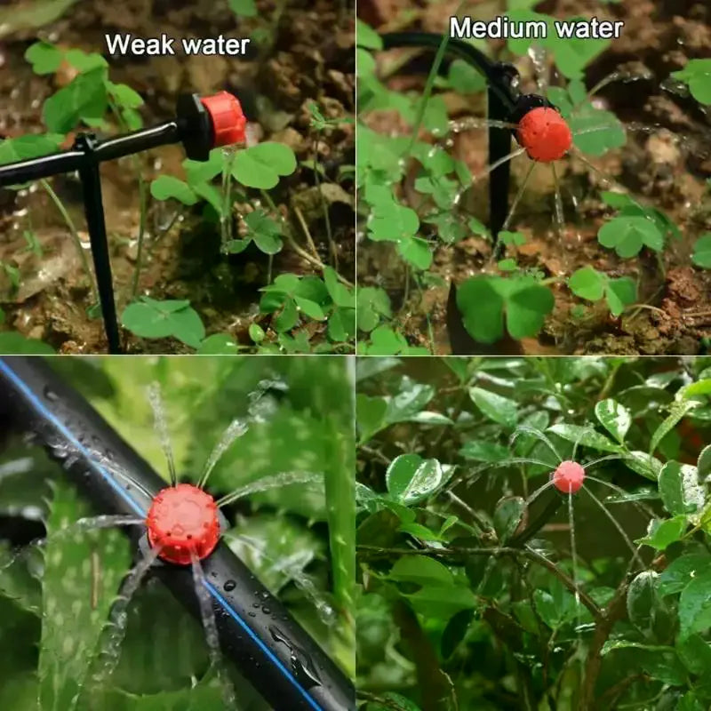 Keep Your Garden Thriving - Precision Watering Emitters - Perfect for Automating Care for Your Balcony Plants & Vegetable Patch Qme