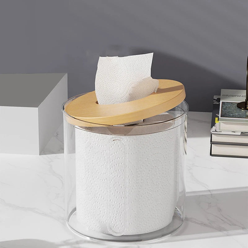 Napkin Box Remote Control Storage Roll Paper Boxestissue Creative Qme