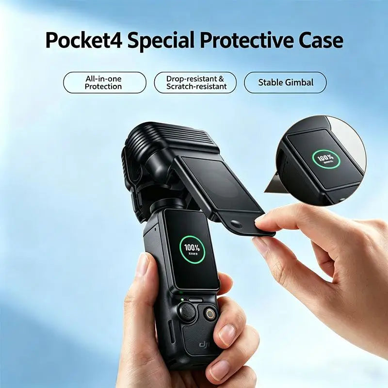 Protective Case Pocket 4 Shockproof Plastic Cover Scratch Resistant Qme Default Title