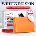 Kojic Acid Whitening Cleansing Soap Facial Body Containing Qme 100g
