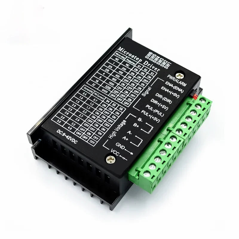 CNC Router Machine Motor Driver Board 42/57/86 TB6600 Stepper 32 Segments Upgraded Version 4.0A 42VDC Qme TB6600 upgrade 42 57 stepper motor