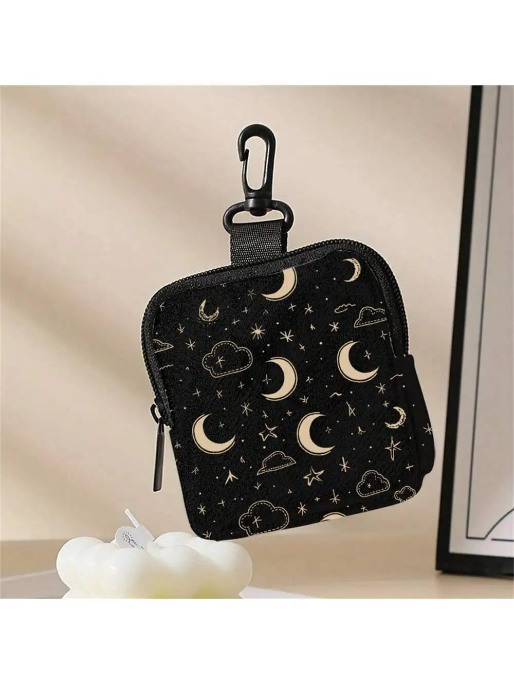 Eid Al Fitr Starry Sky Printed Change Bag Synthetic Leather Qme
