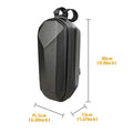 Waterproof Bicycle Storage Bag Big Capacity Hard Shell Electric Qme black