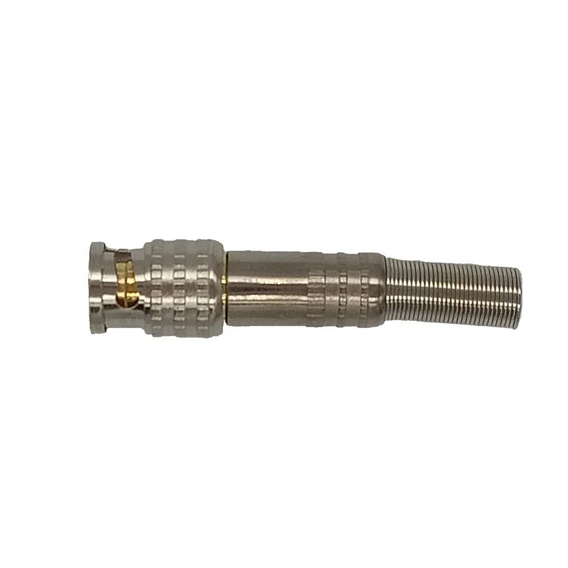 ESCAM 20pcs Gold BNC Male Video Plug Coupler Connector to Screw for RG59 Cable Adapter CCTV Camera System Accessories Qme
