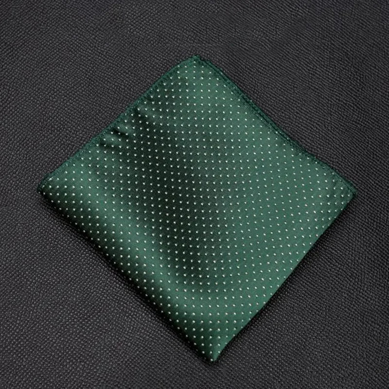 Men Pocket Square Suits Hanky for Men Plaid Handkerchiefs Casual Suit Square Handkerchief Towels for Party Classic Suit Napkin Qme A28