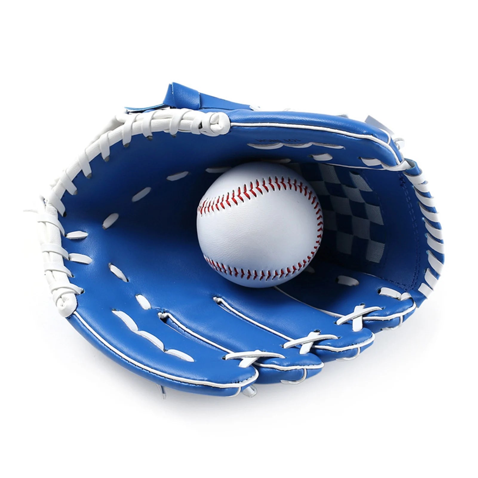 Outdoor Sport Baseball Glove Left Hand Baseball Practice Glove for Kids Youth Adults 10.5/11.5/12.5 Inch Qme