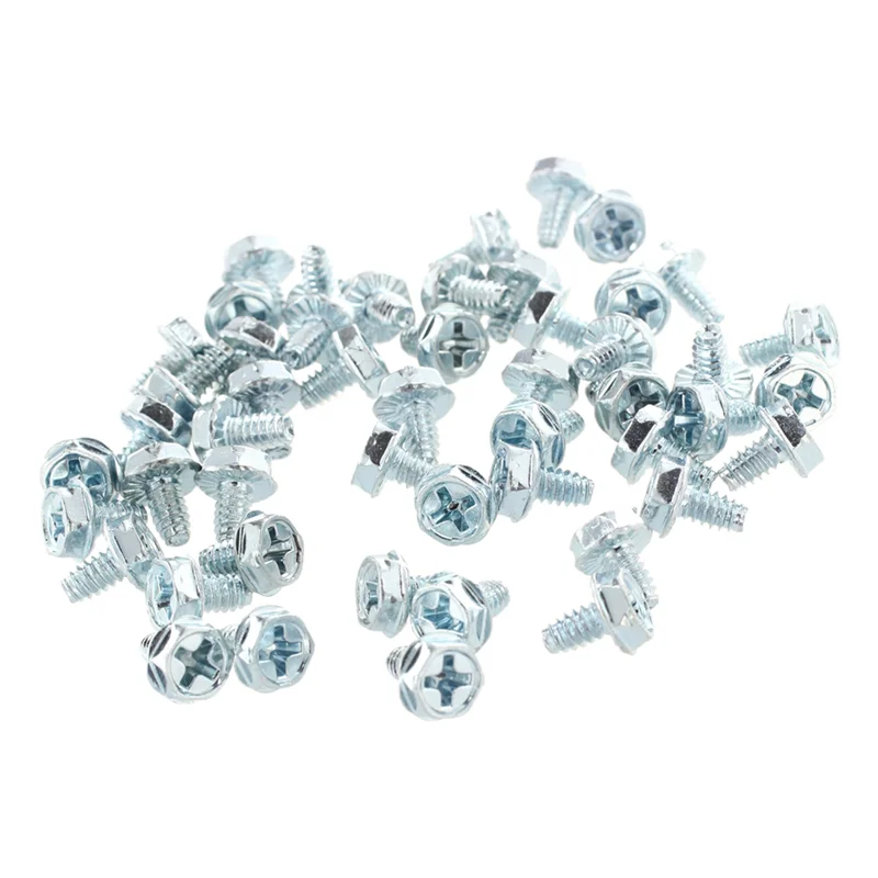 A02F-150 PCS Quadrex Head Short Computer Case Motherboard Screws Qme as shown NONE