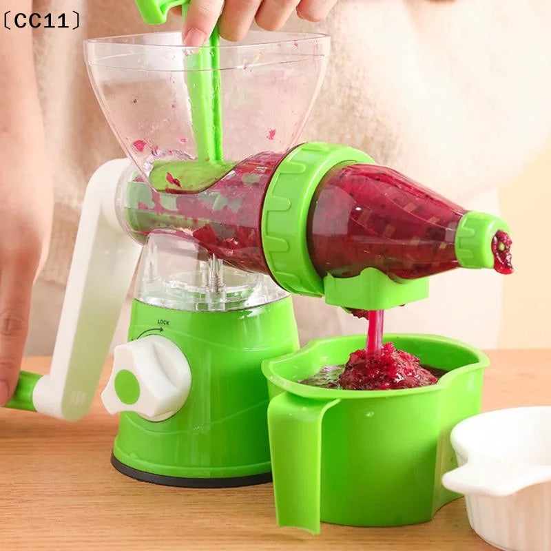 Portable Fruit Juicer Summer Iced Drinks Smoothieshand-cranked Qme