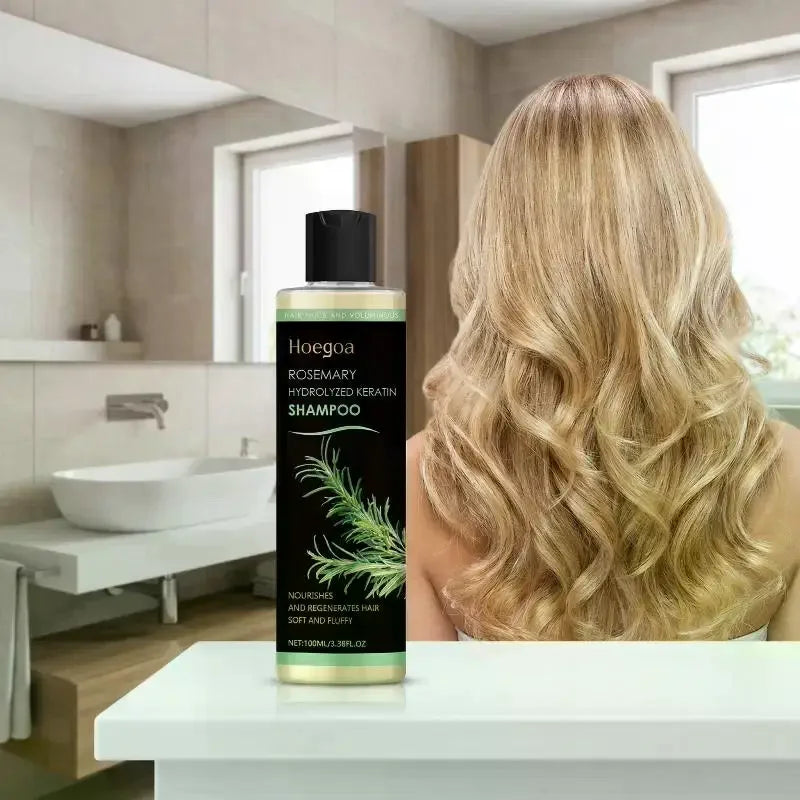 Rosemary Nourishment Shampoo Plant Formula Fluffy Volumizing Anti Qme