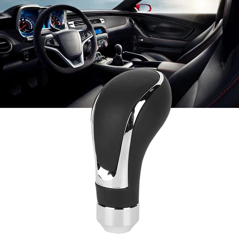 Car Shifter Car Shifting Knob Gear Shift Knob Plastic Black Car Automatic Gearshift Lever Head Shifter Knob Accessory Qme