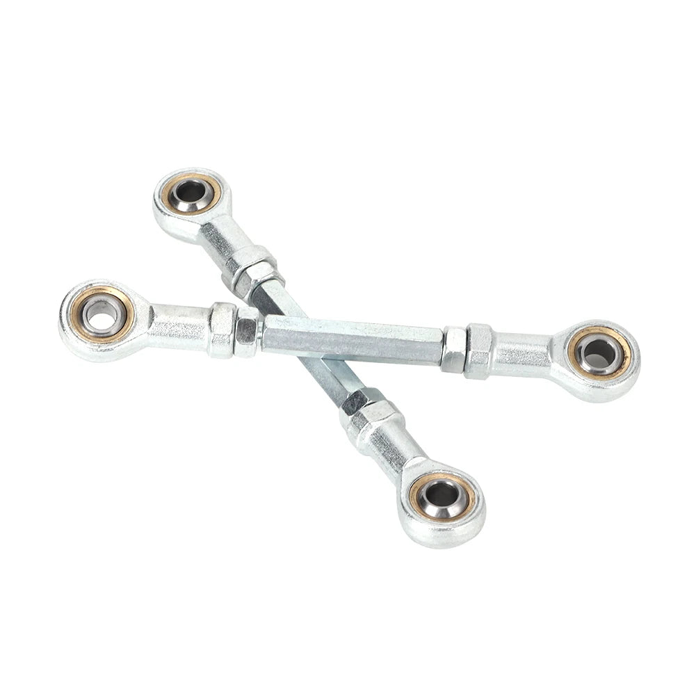 150mm -170mm 8mm Steering Tie Rod Kit Ball Joint for 49cc Electric Mini ATV Go Kart ATV Go Kart Accessory Steering Tie Rod Qme