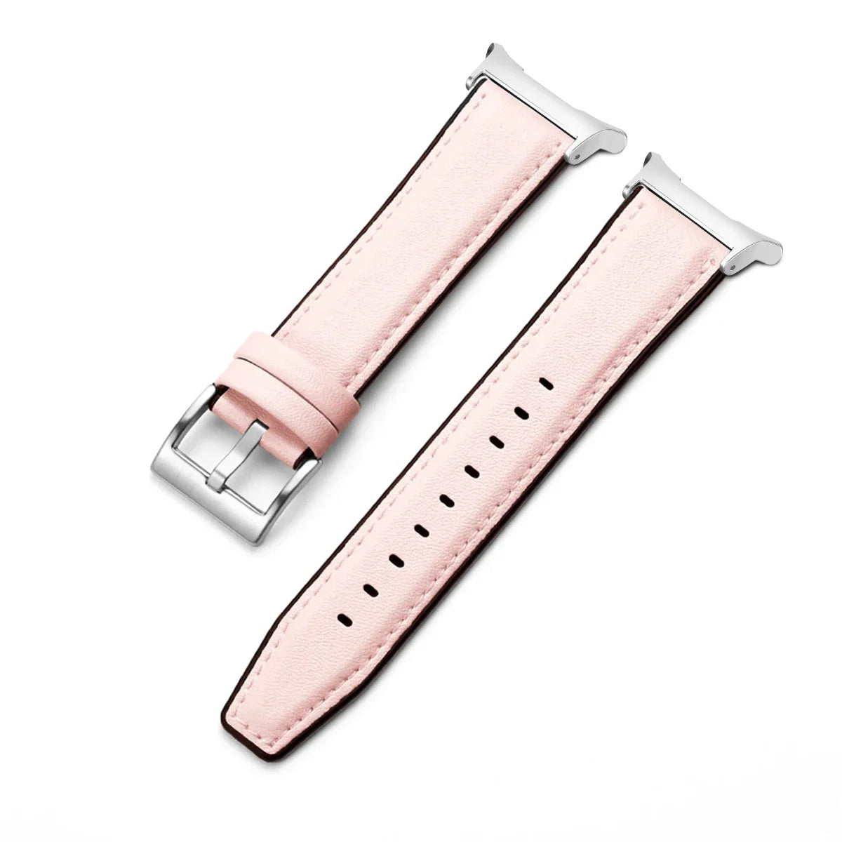 Leather Silicone Hybrid strap for Samsung Galaxy Watch 7 Ultra Smartwatch Band for Galaxy Watch Ultra 47mm Bracelet Belt strap Qme PS Galaxy 7 Ultra 47mm