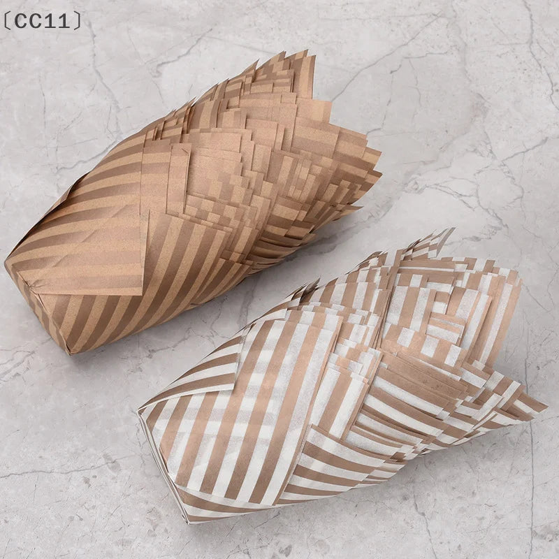 CC1150pcs Sets Tulip Muffin Cupcake Paper Cups Oilproof Cupcakes Qme