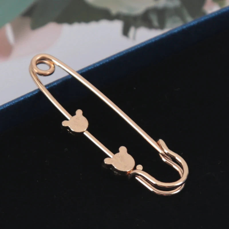 Simple Waist Tighting Pin Women Brooch Buckles Suit Vintage Trendy Qme A4