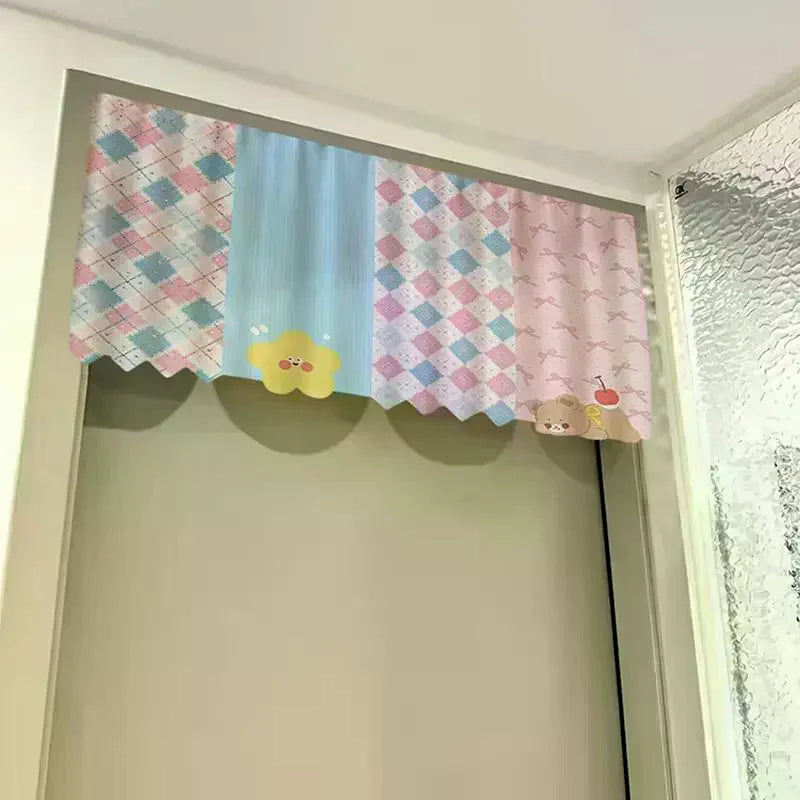 Self-Adhesive Animal Door Curtain Portable Easy No-Drill Multi-Room Use Door Curtain For Door, Window, Kitchen, Basement Qme