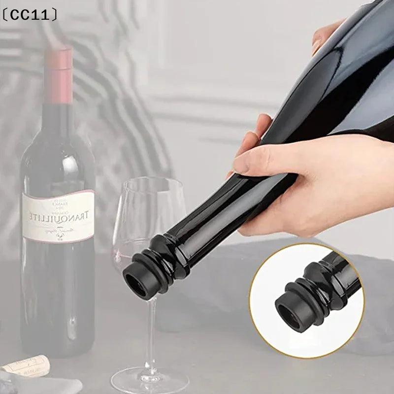 Advanced Wine Stoppers Stainless Steel Manual Vacuum Pump Saver Qme