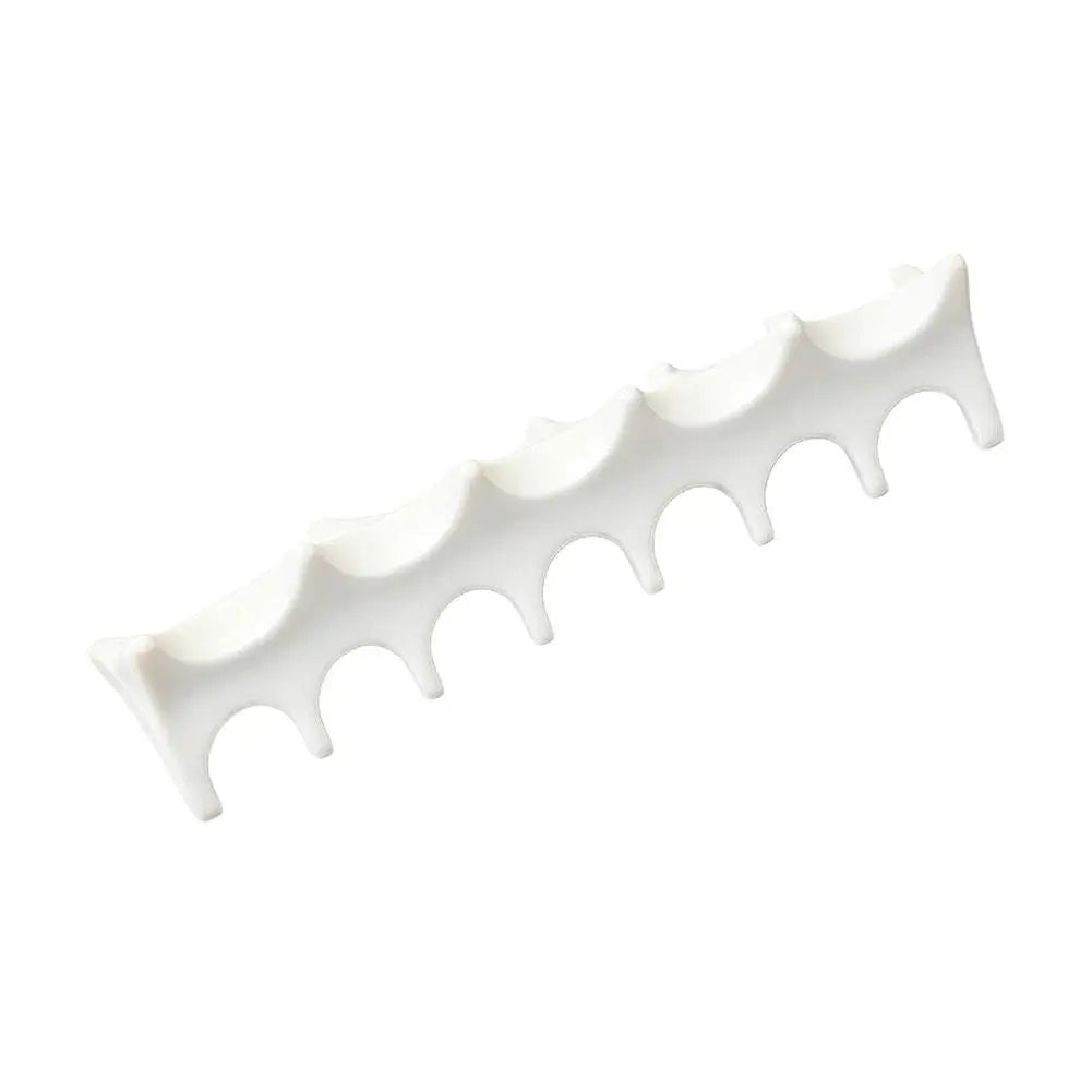 Soft Silicone Nail Pen Holder Brush Rack Shelf UV Gel Brush Display Stand Makeup Painting Pen Rest Organizer Stander Manicure Qme white China